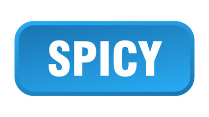 spicy button. spicy square 3d push button
