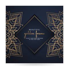 luxury ornamental mandala design background