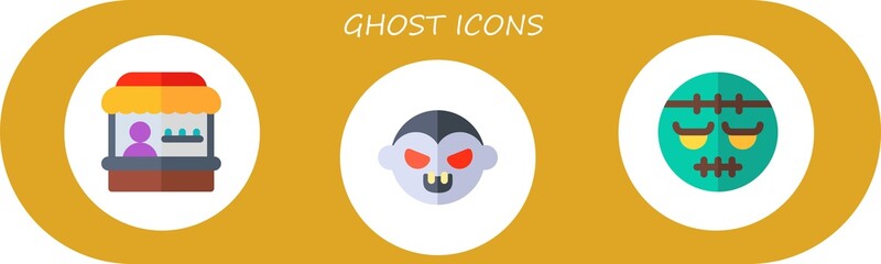 ghost icon set