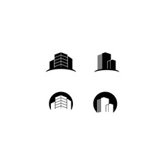 Fototapeta premium Real estate logo icon design