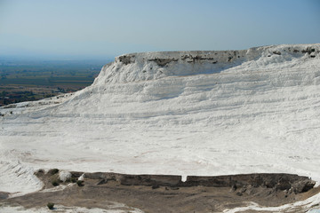pamukkale white limestone thermal springs cotton castle cultural heritage site UNESCO World Heritage Turkey landmark