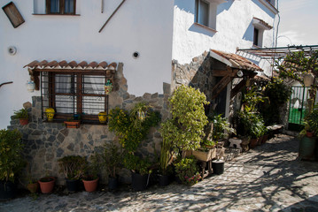 Fototapeta na wymiar typical street of Andalusia