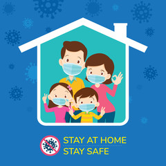 stay at home stay safe,Corona virus ,covid-19 campaign to stay at home
