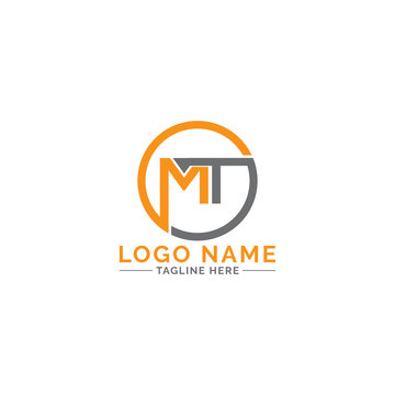 Mt Letter Logo Icon Design Template Elements Trendy Branding Alphabet  Vector, Trendy, Branding, Alphabet PNG and Vector with Transparent  Background for Free Download