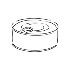 canned food sketch 