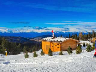 Berghütte in Obereggen