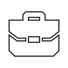 Briefcase icon, bag, suitcase,luggage ,Flat design, vector illustration, vector.