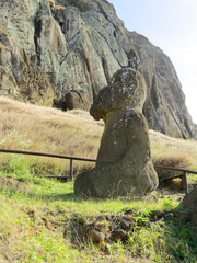 Rano Raraku - Moai Tukuturi