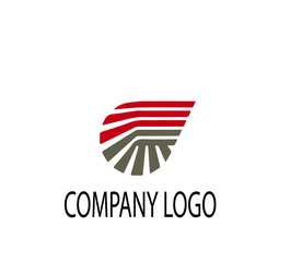Logo vector illustrator white background
