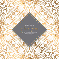 luxury ornamental mandala design background