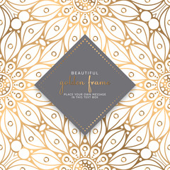 luxury ornamental mandala design background