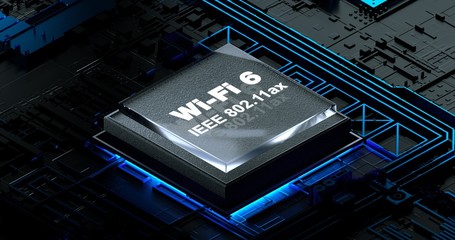 WiFi chipset connect wallpaper background 