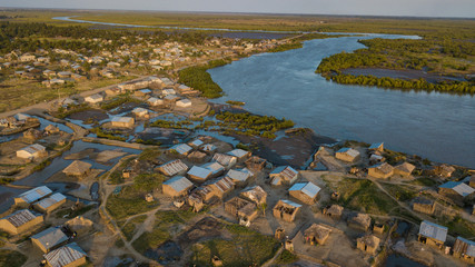 Town in a Developing Country