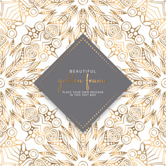 luxury ornamental mandala design background