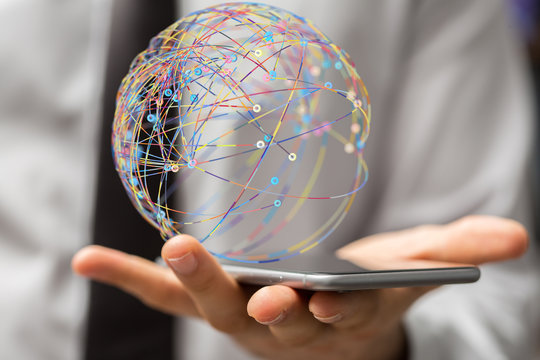 the 3d Global Network Of People.