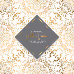 luxury ornamental mandala design background