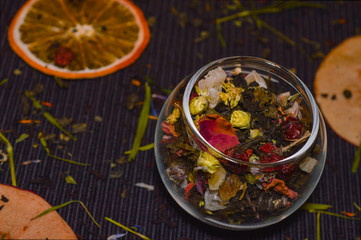 green tea with spices