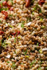fresh salad quinoa  