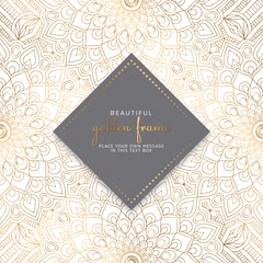 luxury ornamental mandala design background