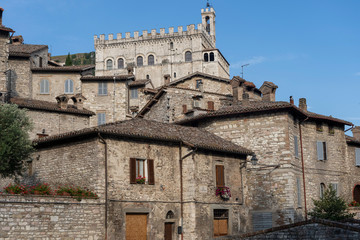 Gubbio, historic city in Umbria, Italy