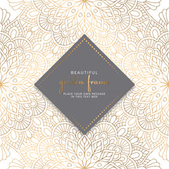 luxury ornamental mandala design background