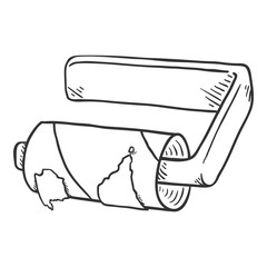 Sketch Toilet Paper Sleeve