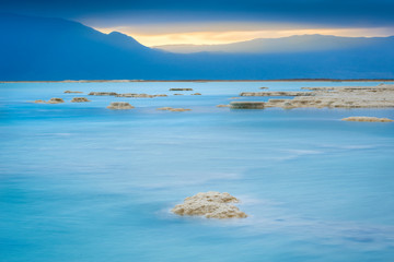 Dead Sea salt formations, Israel