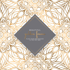 luxury ornamental mandala design background