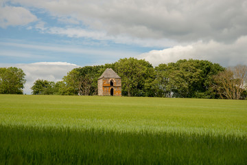 Obraz premium Pittrichie Ruin Whiterashes