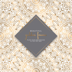 luxury ornamental mandala design background