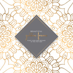 luxury ornamental mandala design background