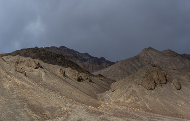Mountains Rain Murghab Tajikistan