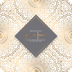 luxury ornamental mandala design background