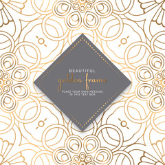 luxury ornamental mandala design background