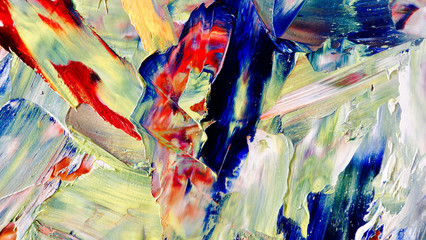 Colorful abstract background wallpaper. Modern motif visual art.  Mixtures of oil paint. Trendy hand painting canvas. Wall decor and Wall art prints Idea.  3D Texture.Colorful abstract 