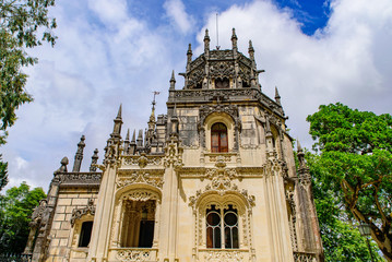 Obraz premium Quinta da Regaleira, a UNESCO site in Sintra, Portugal