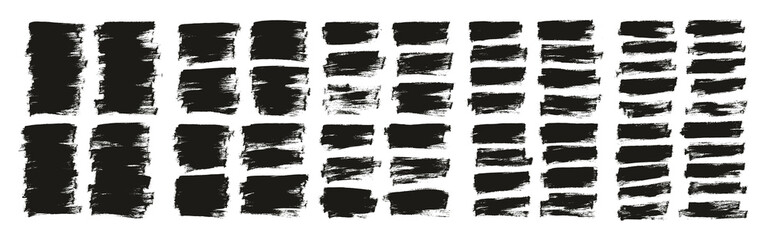 Flat Paint Brush Thin Half Background High Detail Abstract Vector Background Ultra Set 