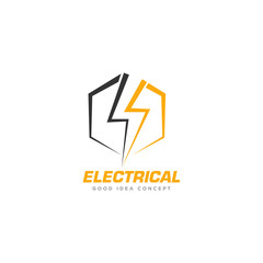 Electrical Logo Design Vector