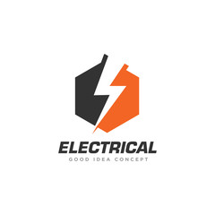Electrical Logo Design Vector