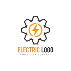 Electrical Logo Design Vector