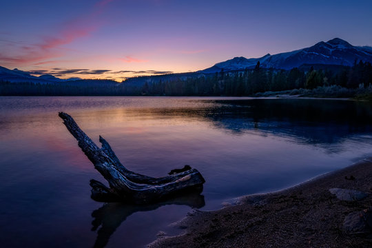 Anette Lake, Jasper Alberta Kanada travel destination