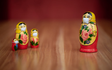 Quarantine matryoshkas