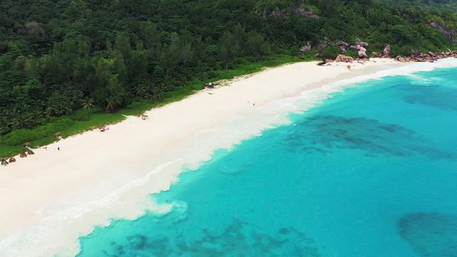 Grand Anse La Digue Seychellen