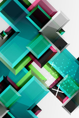 Metal arrow shape background. Abstract geometric background with 3d effect composition For Wallpaper, Banner, Background, Card, Book Illustration, landing page