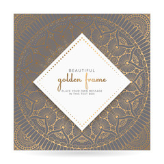 luxury ornamental mandala design background