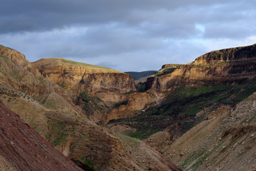Glissements de terrain suite à la saison des pluies, Jordanie