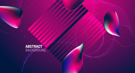 Fluid liquid color gradient background design. Vector illustration