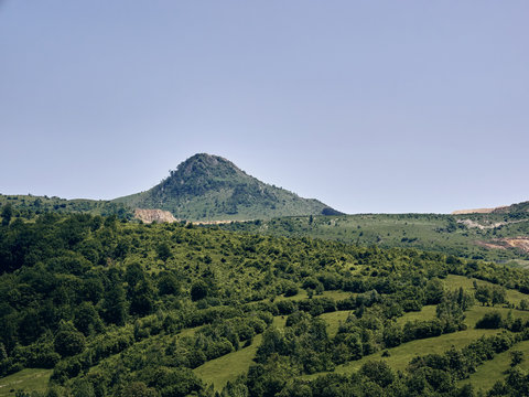 Mateias Peak near Namaiesti, Romania