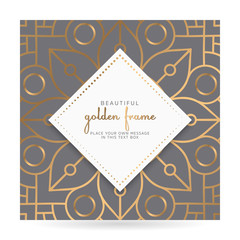 luxury ornamental mandala design background