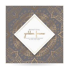 luxury ornamental mandala design background